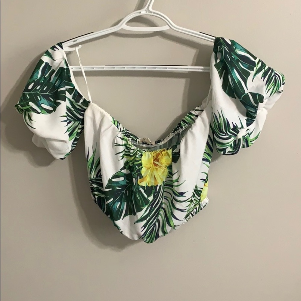 Tropical Crop Top